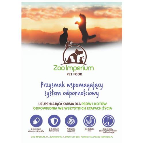 Zoo-Imperium - grain free przysmaki - wspomagające system odpornościowy 70 g