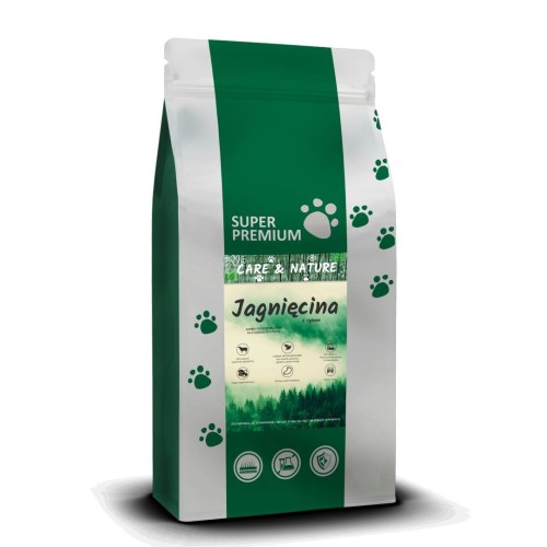 Care and Nature SP - sucha karma dla psa jagnięcina z ryżem 12kg