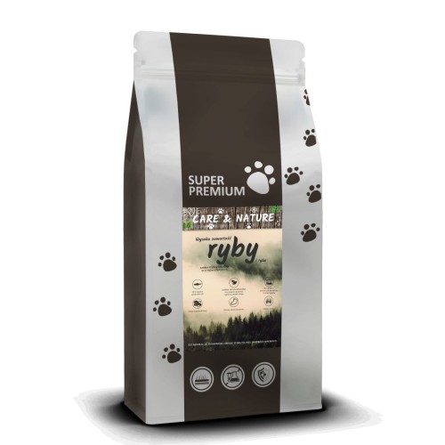 Care and Nature Senior/Light SP - sucha karma dla psa ryby z ryżem 12kg