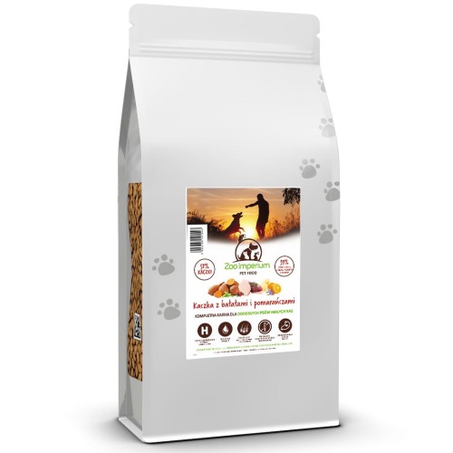 Zoo-Imperium - Kaczka z batatami i pomarańczą 2kg - karma grain free dla psów małych