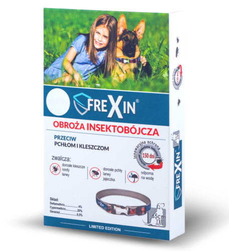 Frexin obroża insektobójcza przeciw pchłom i kleszczom 65 cm