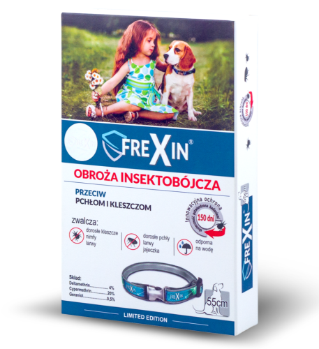 Frexin obroża insektobójcza przeciw pchłom i kleszczom 55 cm
