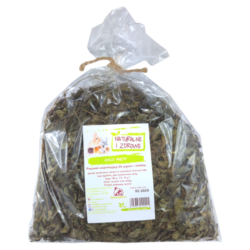 Naturalne i Zdrowe - ziele mięty 100 g.