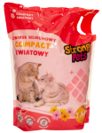 Żwirek Silikonowy dla kota - Strong Pets - Compact Drobny, Kwiatowy Zapach - 7,6 L.
