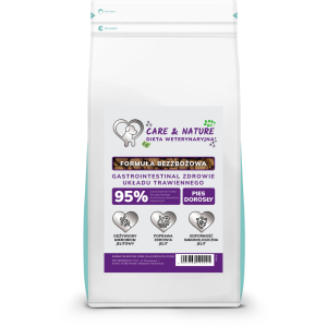 Care and Nature Dieta Weterynaryjna dla psa Zdrowie układu trawiennego 10 kg