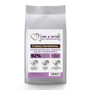 Care and Nature Dieta Weterynaryjna dla kota Gastrointestinal zdrowie układu trawiennego 5 kg