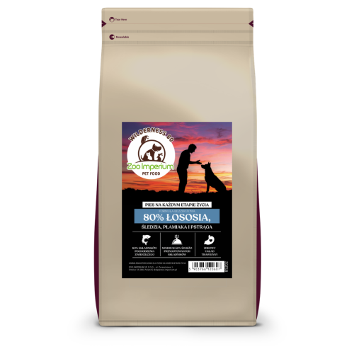 Zoo-Imperium Wilderness 80 – Łosoś Szkocki i Ryby Morskie 2 kg