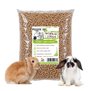 Naturalne i Zdrowe Ściółka PUSZEK XXL - pellet z drewna 25 l