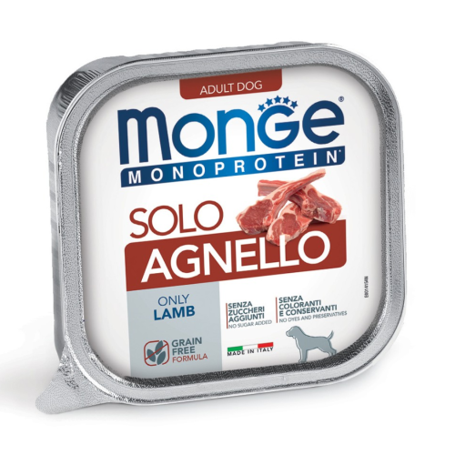 Monge Monoprotein Dog Solo Jagnięcina 150 g – mokra karma dla psa