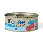 MONGE KOT NATURAL puszka TUŃCZYK ATLANTYCKI 80g