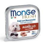 MONGE PIES FRESH tacka PASZTET Z JAGNIĘCINĄ 100g