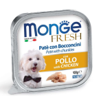 MONGE PIES FRESH tacka PASZTET Z KURCZAKIEM 100g