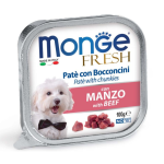 MONGE PIES FRESH tacka PASZTET Z WOŁOWINĄ 100g