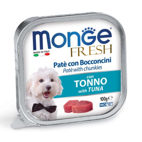 MONGE PIES FRESH tacka PASZTET Z TUŃCZYKIEM 100g