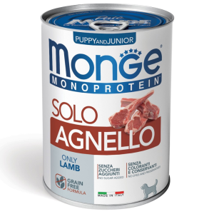 Monge Monoprotein Puppy Solo Jagnięcina 400 g – mokra karma dla szczeniąt