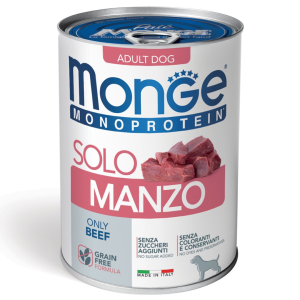 Monge Monoprotein Dog Solo Wołowina 400 g – mokra karma dla psa