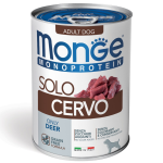 Monge Monoprotein Dog Solo Jeleń 400 g – mokra karma dla psa