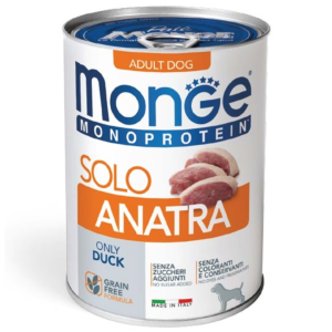 Monge Monoprotein Dog Solo Kaczka 400 g – mokra karma dla psa